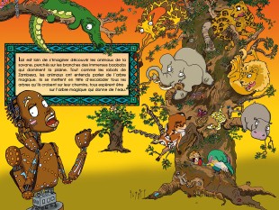 - Illustrations pour enfants, Izzy le petit robot  - Illustrations pour enfants, Izzy le petit robot