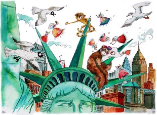  - Illustrations pour enfants, Le Rap du paresseux