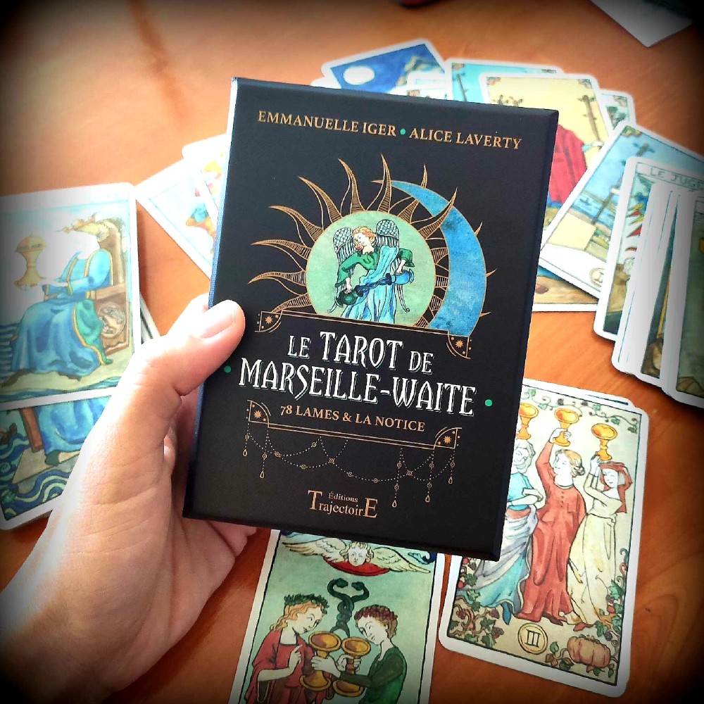 Jeu de Tarot Marseille-Waite - Alice Laverty & Emmanuelle Iger - Ed. Tarjectoires