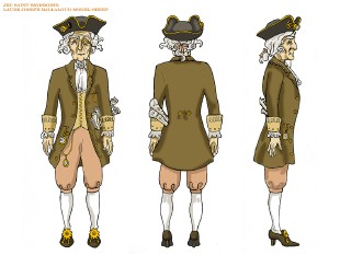 - Character Design pour un jeu de piste interactif    - Character Design pour un jeu de piste interactif