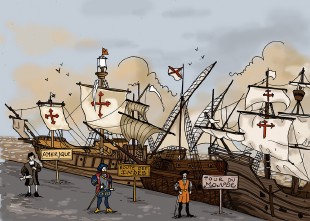  - Panneau Voyager par la Mer 